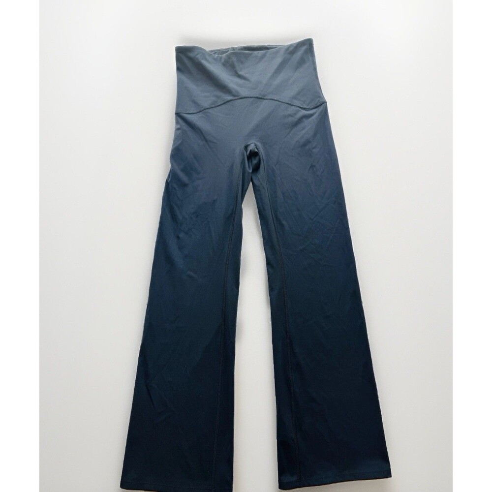SPANX Women’s XL Black Wide Leg Flare Pants High Rise Stretch Workout